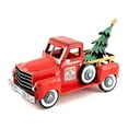 thumbnail image 1 of Zaer Ltd. Metal Holiday Truck with a Removable Christmas Tree (Red), 1 of 2