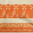 thumbnail image 1 of oneOone Viscose Jersey Orange Fabric Asian Block Quilting Supplies Print Sewing Fabric By The Yard 60 Inch Wide, 1 of 4