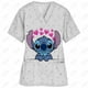 thumbnail image 2 of Uniforme clínico de enfermera de Disney Star Baby Stitch, uniforme de enfermera informal para mujer, uniforme de enfermera de manga corta con cuello en V, uniforme superior, 2 of 5