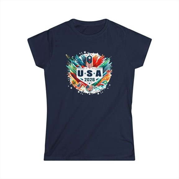 USA 2026 Go United States Sport USA Team 2026 USA T-Shirts for Women and Teens