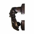 thumbnail image 5 of Antique Brass Polished Victorian Woman Hand Shaped Door Knocker 4" Renovator's Supply, 5 of 14