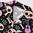 thumbnail image 5 of Puliio Halloween Women's Pajamas Set Cute Print Short Sleeve Button Down Sleepwear 2 Piece Soft Loungewear Nightwear Pjs Sets, 5 of 9