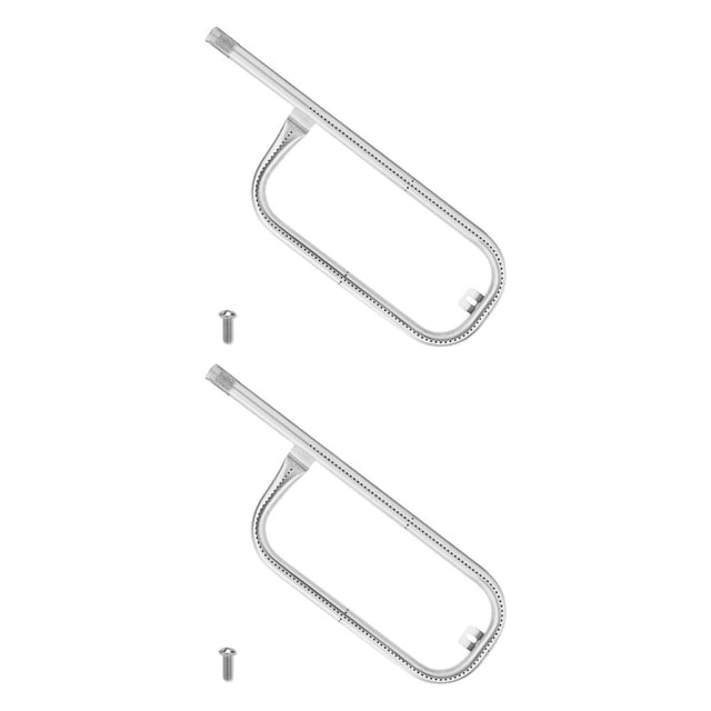 Transemion Grilling Experience High-Grade 304 Stainless Steel Burner Tube Fit Fit 2Set