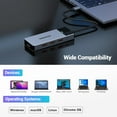 thumbnail image 6 of 5-in-1 USB C Hub Adapter - 4K@60Hz HDMI, 100W PD Charging, USB 3.2 Gen 2 Ports (10 Gbps), Compact Design - Compatible with Mac, Surface, XBOX, PS4, and More, 6 of 7