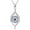 style 1, variant on SISGEM Evil Eyes Necklace for Women 925 Sterling Silver Turkish Protection Third Evil Eyes Pendant Necklace