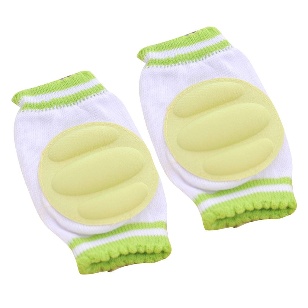 A Pair Kids Safety Crawling Elbow Cushion Pad Infants Toddlers Baby Knee Pads 