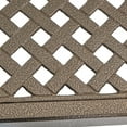 thumbnail image 4 of Square Aluminum Table, Woven Details | Outdoor Evening Dining, 4 of 6