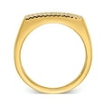 thumbnail image 2 of 14k Yellow Gold Polished Diamond Ring, 2 of 5