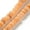 Orange, variant on U8MO 5x Dyed Rondelle Natural Cultured Freshwater Shell Beads Strands 6.5~7.5x2~6.5mm-Orange
