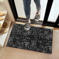 thumbnail image 2 of Math Equations Physics Icons Black Pattern Door Rugs,Washable Non Slip Door Mats Indoor,Decorative Door Mats,Entry Mat Indoor for Entrance,Bedroom,Kitchen,Bathroom,16"x24", 2 of 6