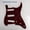 2 Dark Brown, variant on Custom Guitar Pickguard Tortoise for FD 11 Hole SSS 4 Ply Pickguard Replacement Parts 4 Colours Availab