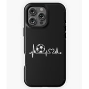 Love Football Soccer Evolution Sports Athletic Retro iPhone 11 12 13 14 15 16 17 Pro Max Case