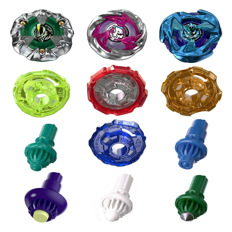 Beyblade X X-treme Expansion Pack, 3 Blades, 4 Ratchets, 5 Bits