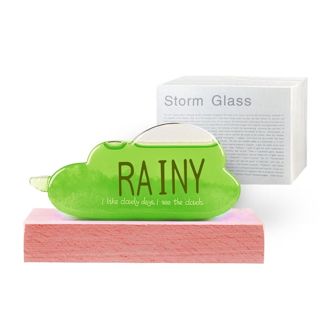 TIMIFIS Crystal Bottle Weather Items Bottle Colorful Desktop Transparent Crystal Glass Gift 150ml Kitchen Gadgets