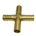 thumbnail image 3 of LOVIVER prostys Barbed Wire Fittings Pneumatic Cross Coupler prosty Male Thread Gas, 3 of 5