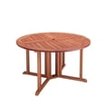 thumbnail image 3 of Table et Chaise de Terrasse Extérieure de 5 Pièces en Brun Cannelle, 3 of 3