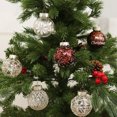 thumbnail image 4 of 25 Pcs Christmas Ball Ornaments Set, 2.36'' Shatterproof Xmas Tree hanging Balls Ornaments, Clear Ball Ornaments for Christmas Tree, Holiday Decorations, Coffee & Gold, 4 of 8