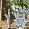 thumbnail image 7 of TTdayup Rustic Shabby Chic Vase for Flower - Vintage Farmhouse Vase  for Centerpieces Home Decor(Light Grey), 7 of 7