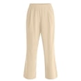 thumbnail image 3 of Admvng Sweatpants Women Baggy Solid Color Thin Large Size Leggings High Waist Can Be Worn At Home and Outside Trousers, Size XL-6XL, 3 of 6