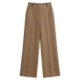 thumbnail image 5 of Noric Women's Stretch Straight Leg Work Yoga Pants Work Business Pockets High-Waisted Gym Trousers, 5 of 6