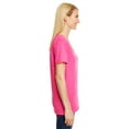 thumbnail image 3 of Hanes Ladies' X-Temp Triblend V-Neck T-Shirt - 42VT, 3 of 3