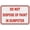 Warning Sign 1, variant on Reception (Arrow Right) Sign 8"x12", Aluminum Tin Warning Signs for Home Outdoor Garden, Durable Directional Sign for Office