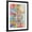 Black Frame, variant on Art.com Chicago City Street Map Art Print by Michael Tompsett, 18" x 24"