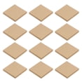 thumbnail image 1 of Unique Bargains 3' x 3' Blank Sticky Notes, Self-Stick Memo Pads 960 Sheets, Brown, 12 Pack, 1 of 6