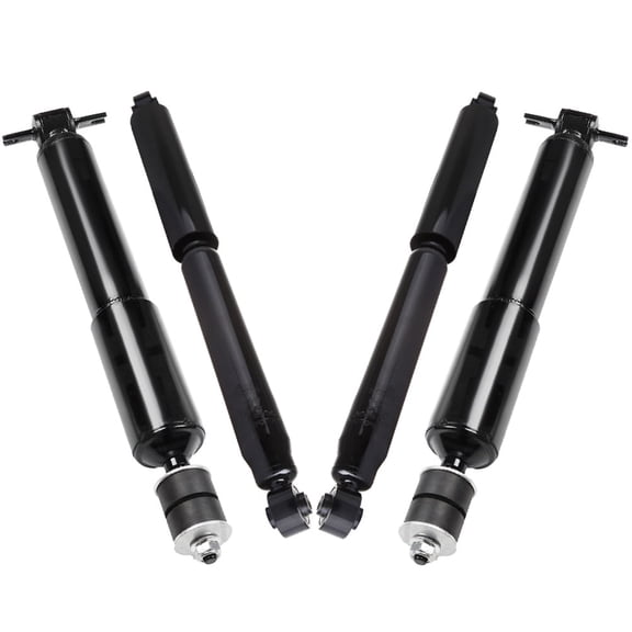SCITOO - Front Rear Shock Absorbers for Dodge Fits 2002-2008 for Dodge Ram 1500 Shocks 37207 37206 344385 344398 Shocks Struts - 4Pc Set