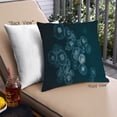 thumbnail image 1 of Ahgly Company Animals Jellyfish Outdoor Throw Pillow, 18 inch by 18 inch, 1 of 6
