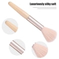 thumbnail image 4 of 8 Pcs Makeup Brush Set Travel Brush Contour Brush Artificial Fiber Plastic Metal Handle Light Pink, 4 of 7