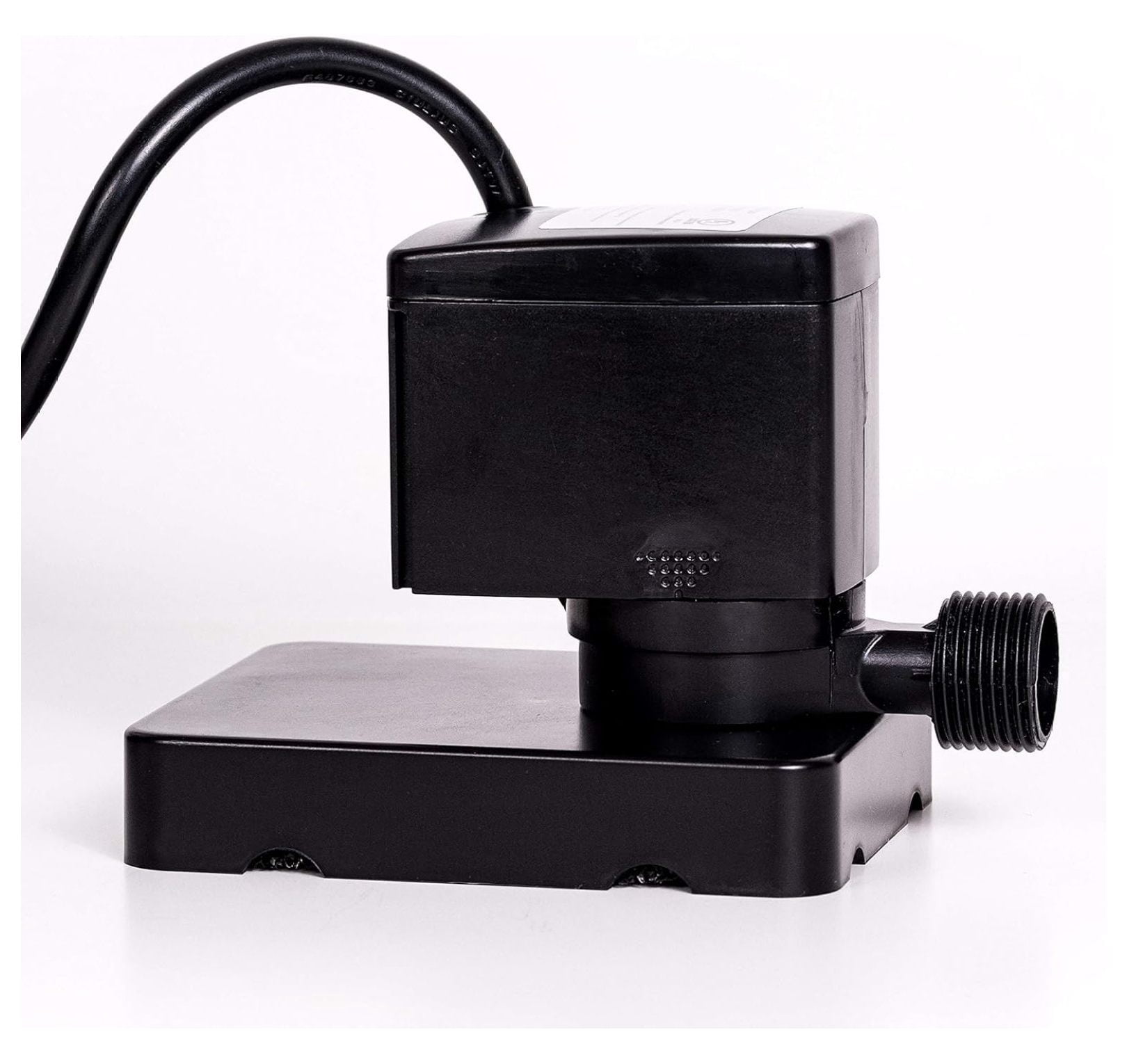 Pool Cover Pump 350 GPH - Submersible Pool Pump for Winterizing - 25ft Cord - Pool Water Remover - Easy to Install - Standard Garden Hose Adapter Black