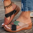 thumbnail image 2 of DAFEI Sandales Confort pour Femmes Sandales de Plage Sandales de Plage pour Dames Chaussures Compensées d'Été Pantoufles pour Femmes Sandales Bohèmes Chaussures Mode, 2 of 8