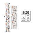 thumbnail image 6 of Yayeee Table Runner 90 inches Long Home Kitchen Dinning Party Decoration, Beige Snow Houses, 6 of 7