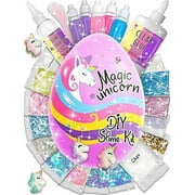 Laevo Unicorn Easter Egg Slime Kit, Everything in One Box DIY Slime Egg, Slime Toy Gift, Slime Kit for Girls and Boys, Cloud Slime | Easter Egg DIY Slime Kits Great for Easter Baskets