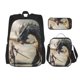 thumbnail image 1 of Disketp Swordsman Cool Dragon Mochila Estampada de Gran Capacidad con Lonchera y Estuche, Set de 3 Piezas para Estudiantes, 1 of 7