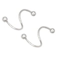 thumbnail image 3 of Pendientes de primavera para mujer con diseño de nicho de pendientes simple y personalizado, pendientes de estrella de amor de alta gama, 3 of 6