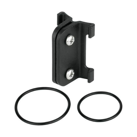 Soporte de montaje para matrícula de de bicicleta, soporte de piñón fijo con bandas de goma, de sillín para piezas de accesorios de tubo redondo DYNWAVEMX Portamatrículas Bike Race