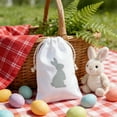 thumbnail image 4 of Yooshoverk Easter Bunny Drawstring Candy Bags – Reusable Party Gift Storage Pouches Green Free Size, 4 of 6