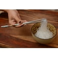 thumbnail image 3 of [25 PAIRS] Premium White Flower Reusable Stainless Steel Chopsticks - Metal Stainless Steel Chopsticks Set - Great for Dinner, Kitchen, Ramen, Dishwasher Safe by EcoQuality (8.8 inches), 3 of 3