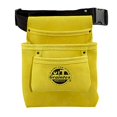 thumbnail image 2 of Graintex SS2309 3 Pkt Leather Nail & Tool Pouch W/2" Web Belt, 2 of 4