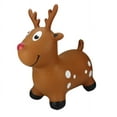 thumbnail image 3 of BounceZiez Inflatable Reindeer Animal Hopper Giftable Toy for Children Ages 3+ by Waloo Products, 3 of 6