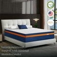 thumbnail image 2 of Beddle Cal King Mattress,14 inch Cooling Memory Foam Mattress in a Box Medium Firm for Pressure Relief, 2 of 7