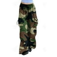thumbnail image 5 of Sweatpants Women Womens Baggy Cargo Camo Print Pants Streetwear Hop Joggers Sweatpants Drawstring Trousers Athletic Pants for Women XXL Camouflage, 5 of 6