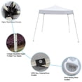 thumbnail image 3 of Outside Gazebo Canopy 10' x 10' Canopy Tent, Folding Canopy Tent for House Party, Waterproof Folding Portable Canopy Tent, Heavy Duty Folding Canopy Sun Shelter with 4 Adjustable Pull Strings, S10295, 3 of 9