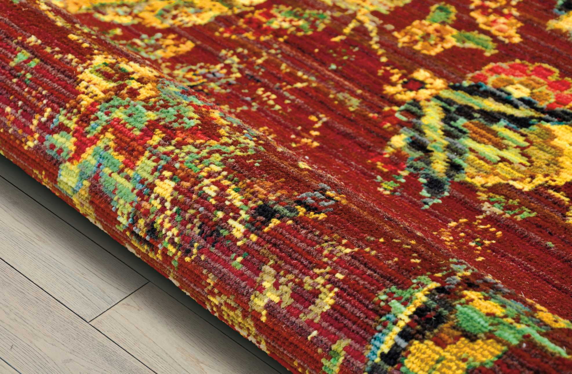 Nourison Timeless TML05 Area Rug 8'6" x 11'6" 9' x 12' Red