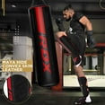thumbnail image 6 of RDX Shin Guards for Kickboxing, Leather Kara Instep Foam Protection, Golden, 6 of 8