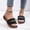 Black, variant on Summer Sandals for Womens Fish Mouth Roman Hollow Female Open Toe Shoes Plus Size Fashion Comfortable Sandal Red 41