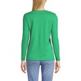 thumbnail image 2 of Lands' End Women's Relaxed Supima Cotton T-Shirt, 2 of 3