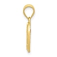 thumbnail image 2 of Auriga Fine Jewelry 14K Two-tone Gold N Initial Heart Pendant (L- 16.07 mm, W- 16.47 mm) for Women, 2 of 6